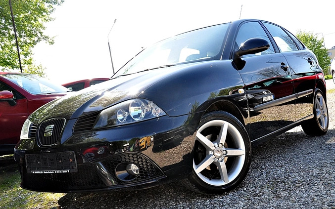 Seat Ibiza cena 11990 przebieg: 180000, rok produkcji 2007 z Pabianice małe 379